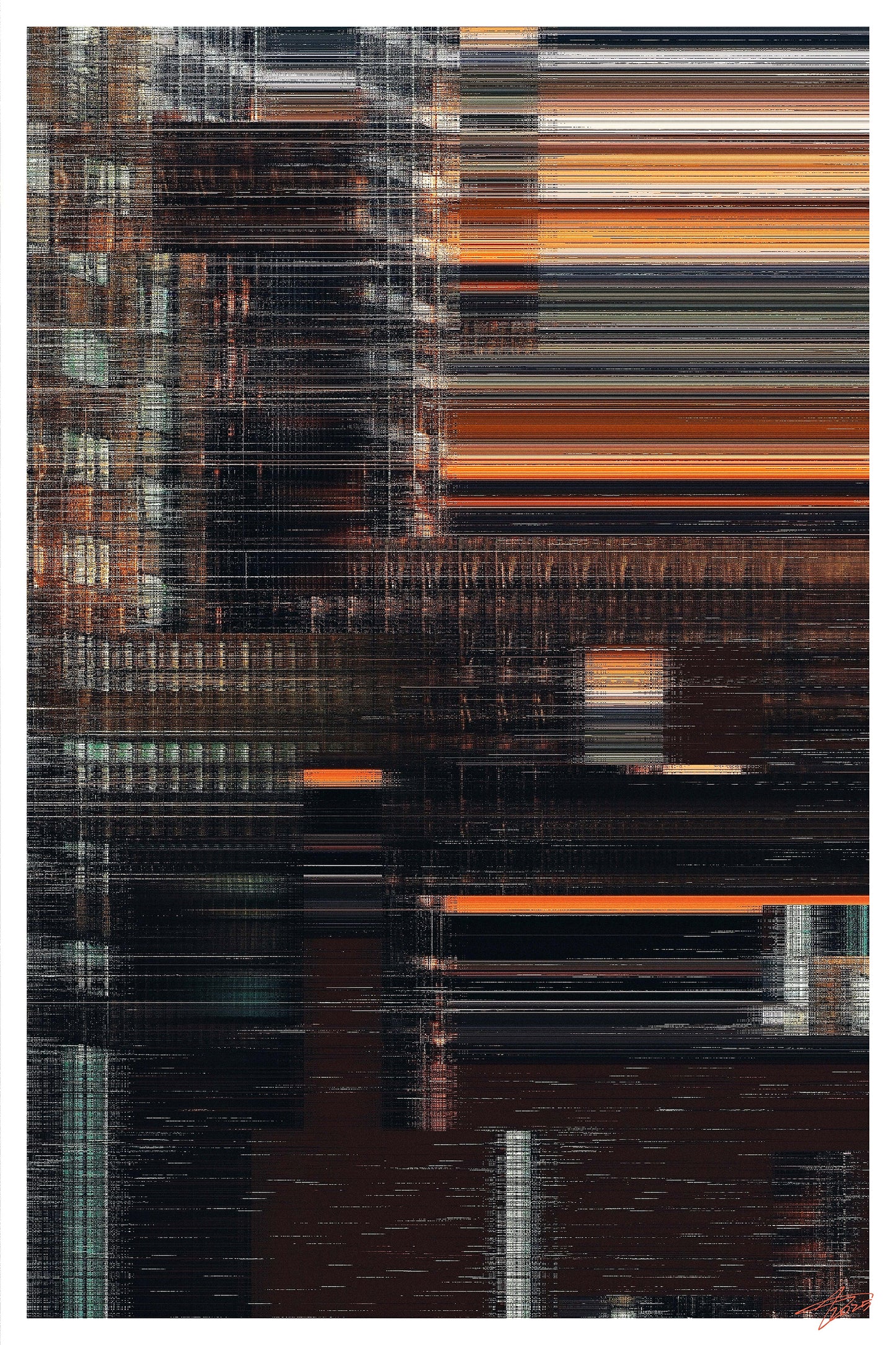 Obscured City | Glitch 25.829 | Limited Edition
