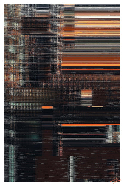 Obscured City | Glitch 25.829 | Limited Edition