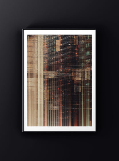 Obscured City | Glitch 25.829 | Limited Edition