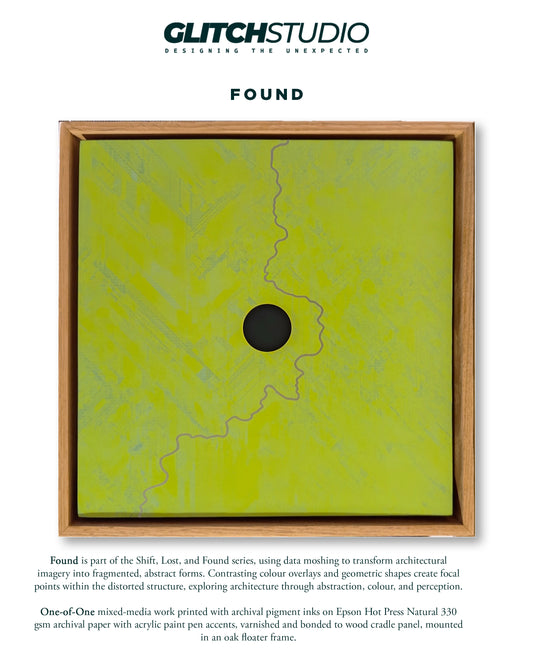 Found | 12x12 Framed
