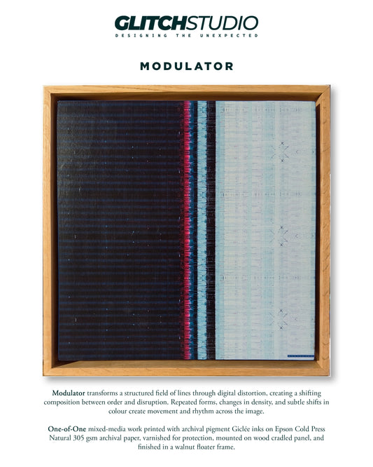 Modulator | 12x12 Framed