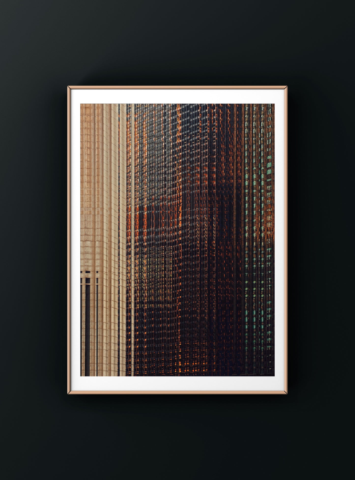 glitch-inspired abstract composition with motion blur and pixel fragmentation